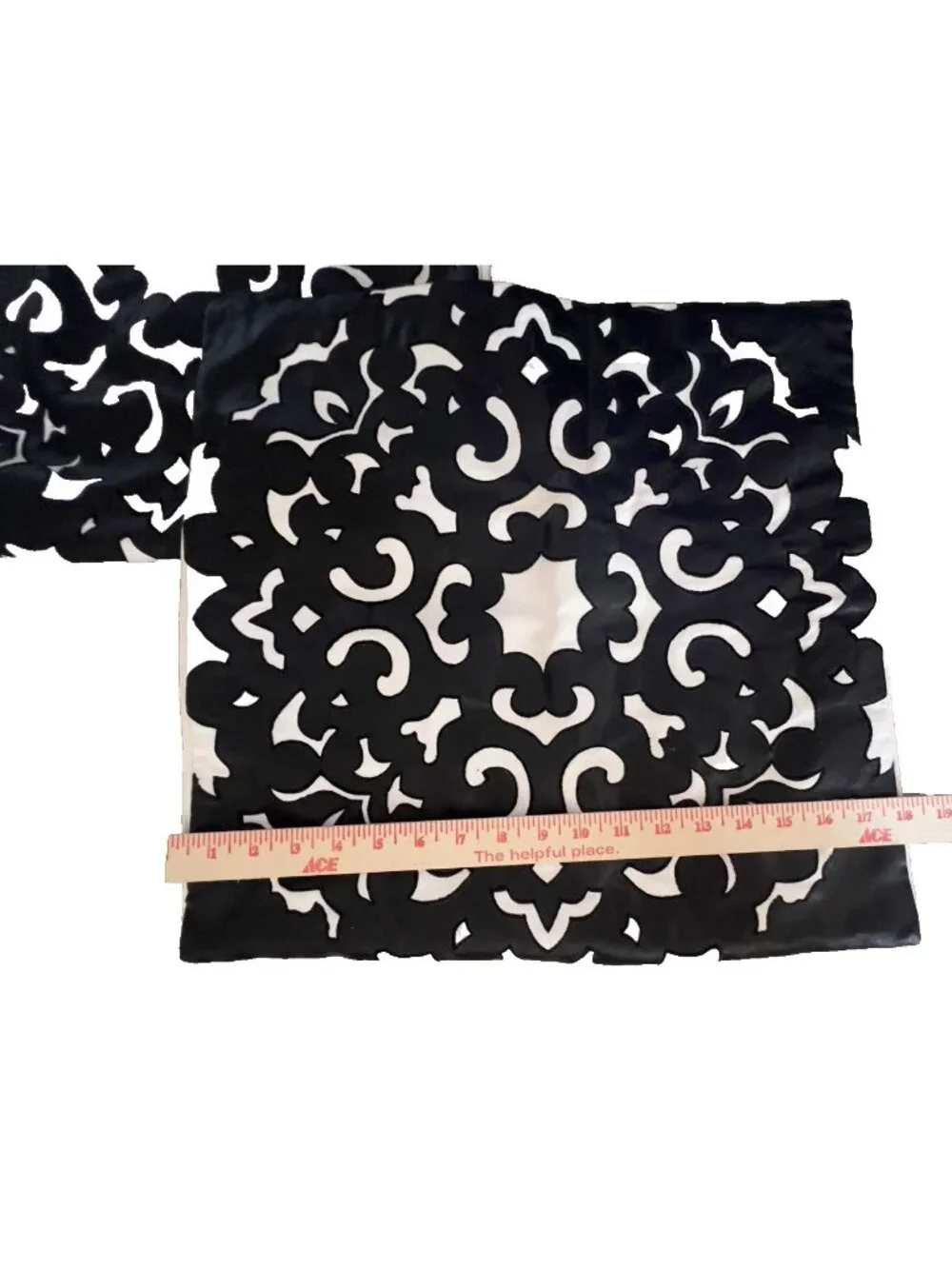 PAIR haus Pillow Covers  Black & White 18